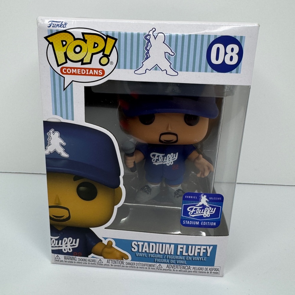 Funko Pop Comedian Stadium Fluffy Figure, Gabriel Iglesias
